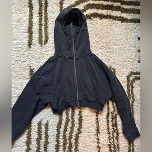 Entire Studios Black Zip-Up Hoodie